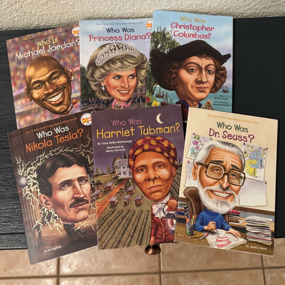 Scholastic books. Who Was? Who is? Where is? What is? What was? Set of 12 - Picture 5 of 6